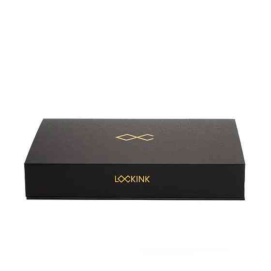 Поводок LOCKINK Tied Collar with Leash Set - Black Sex Aura Київ