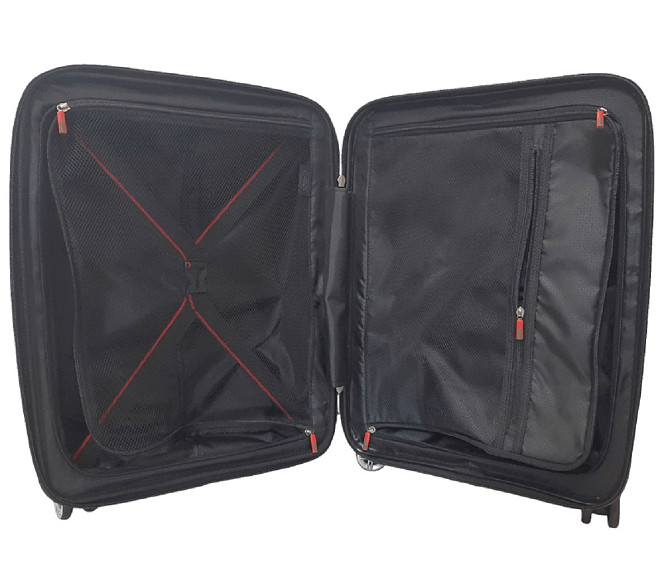 Валіза пластикова AIRTEX 241 мала 55 см кольору кави Київ - фото 8
