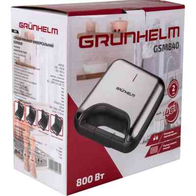 Сэндвичница Grunhelm GSM840 Винница