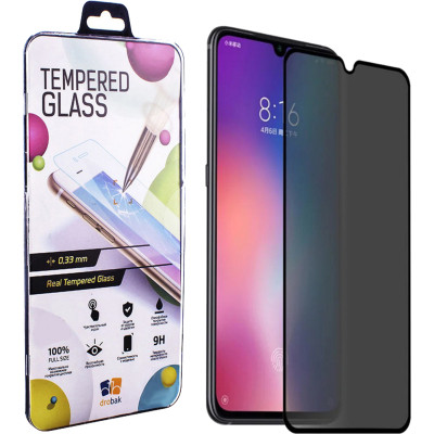 Скло захисне Drobak Anty Spy Samsung Galaxy A12 (Black) (606072) (606072) Вінниця - фото 1