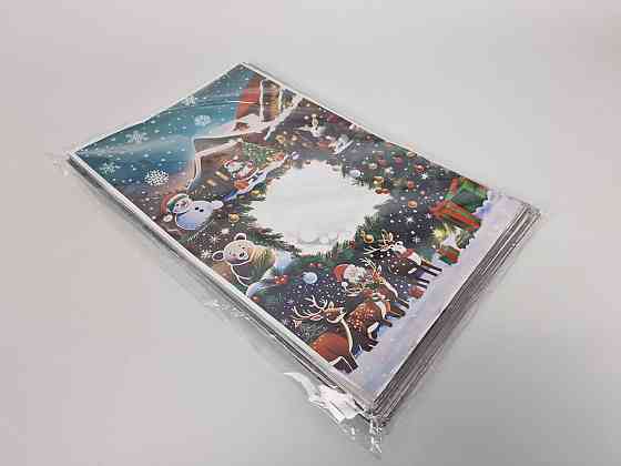 Упаковка новогодняя для конфет и подарков (25*40) №21 Зимння сказка  (100 шт) Харьков