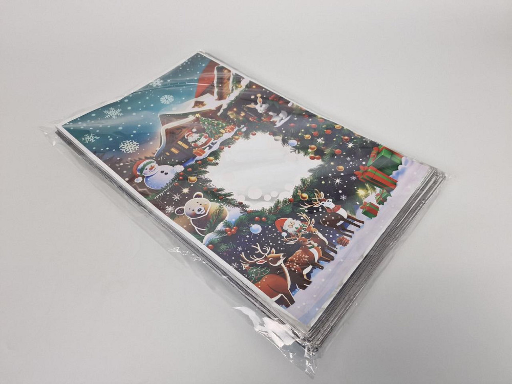 Упаковка новогодняя для конфет и подарков (25*40) №21 Зимння сказка  (100 шт) Харьков - изображение 2