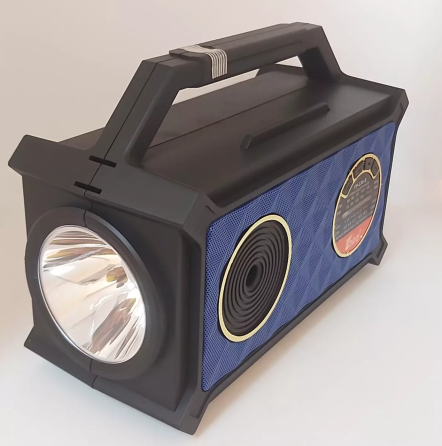 Портативна Bluetooth колонка FP-236-S-L радіо + зарядний пристрій + сонячна панель + 2 лампи Вінниця