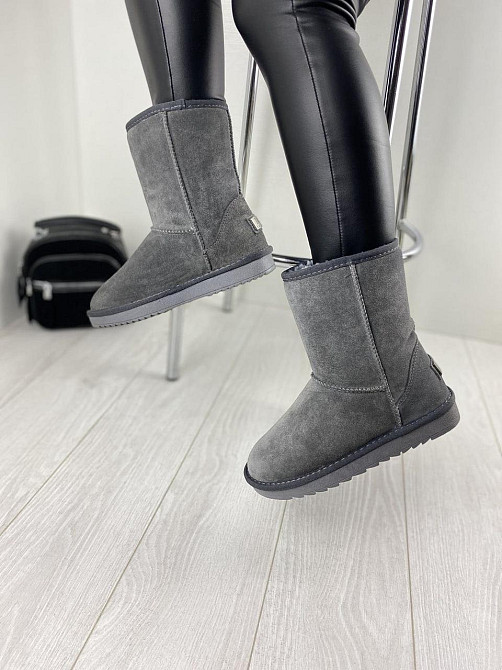 ITTS Угги жіночі ITTS сірі натуральна замша 36р. (5825) Коломыя - изображение 8