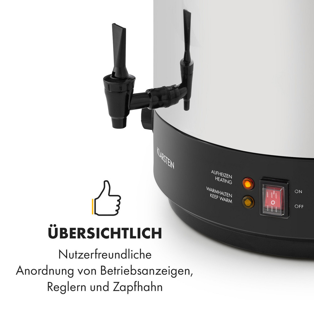 KonfiStar 50 автомат для консервування диспенсер для напоїв 2500 Вт 50 л 110 °C 120 хв неіржавка сталь 50 л Рівне - фото 6