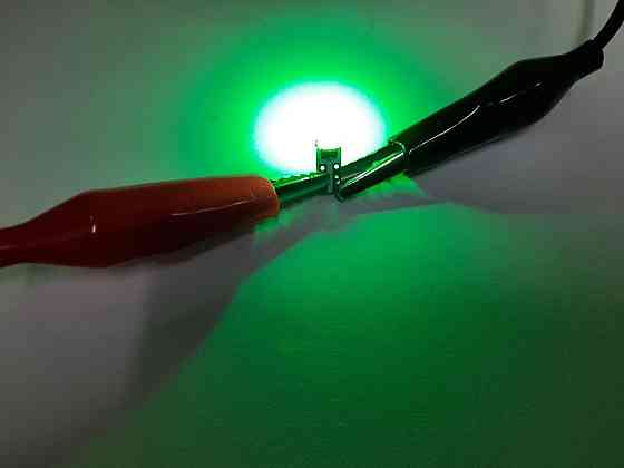 Светодиодная лампа TBS T5 2 SMD 3014 (W1,2W) W2x4,6d панель приборов, кнопка GREEN 12V Харьков