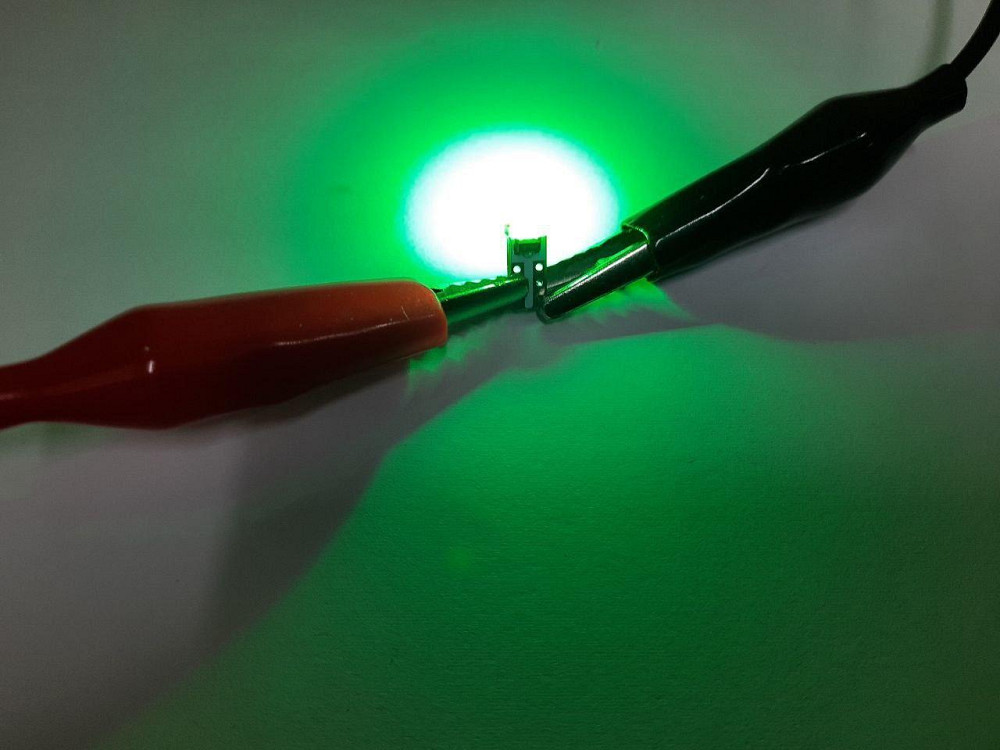 Світлодіодна лампа TBS T5 2 SMD 3014 (W1,2W) W2x4,6d панель приладів, кнопка GREEN 12V Харків - фото 3