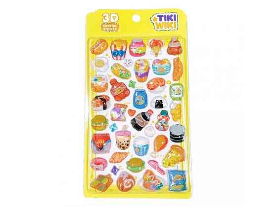 Набор наклеек Crystal 3D Вкусности 51368 ТМ TIKI WIKI Киев