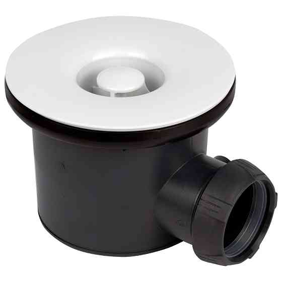 Wirquin Сифон для душевого поддона Tourbillon Ø90мм с адаптером Ø40/50мм WIRQUIN (9544100) Киев