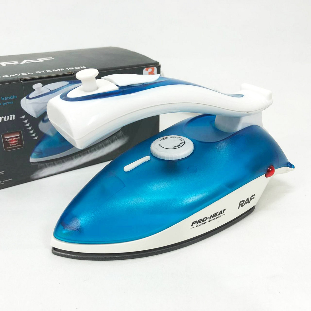Утюг с паром для глажения RAF R.1259B 800 Вт, Хороший утюг для глажки вещей Домашний с паром IL-41 Львов - изображение 11