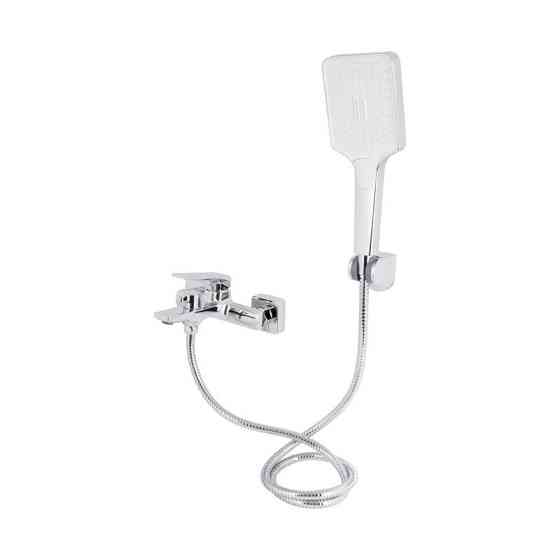 Смеситель для ванны Qtap Crow с душевым гарнитуром QTCRO259CRM48646 Chrome Киев