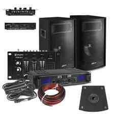 Колонка  Profesjonalny zestaw karaoke Vonyx 500W w komplecie ze wzmacniaczem, głośnikami i kablami Київ
