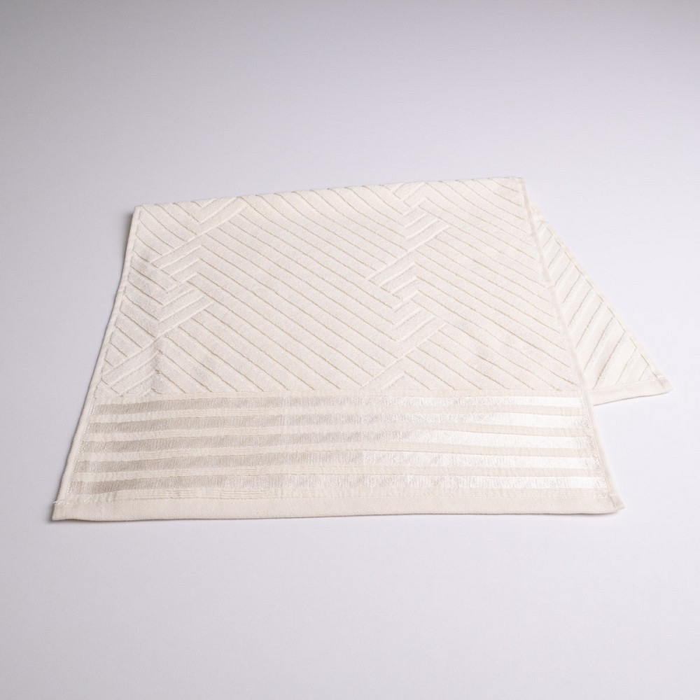 Набор махровых полотенец SOFT 3шт GM Textile 40х70см, 50х90см, 70х140см 500г/м2 (Ванильный) Сумы - изображение 7