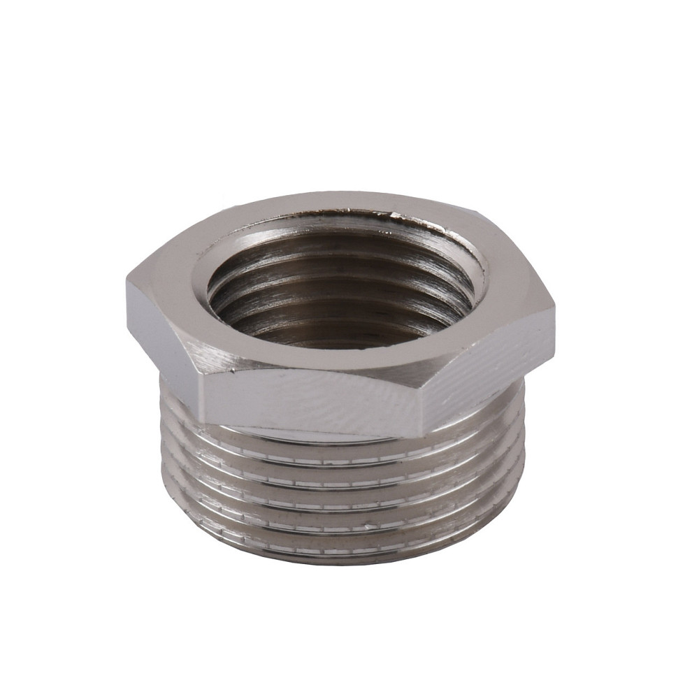 Футорка перехідна SOLOMON 3/4″х 1/2″ НІКЕЛЬ 8209 ЗВ N (000027655) Київ - фото 1