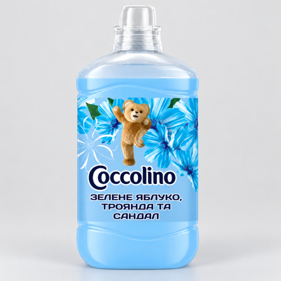 Coccolino кондиціонер концентрований свіжість та м'якість з нотами зеленого яблука троянди та сандалу 1702 мл Київ