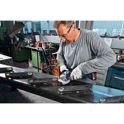 Шлифовальная машина Bosch 18V-10 solo, 18V, 125 мм, 9000 об/мин, 0.89 кг (без АКБ и ЗУ) (0.601.9J4.002) Винница