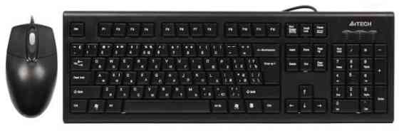 Клавіатура+миша A4Tech KRS-8572 Black USB (код 103601) Львів