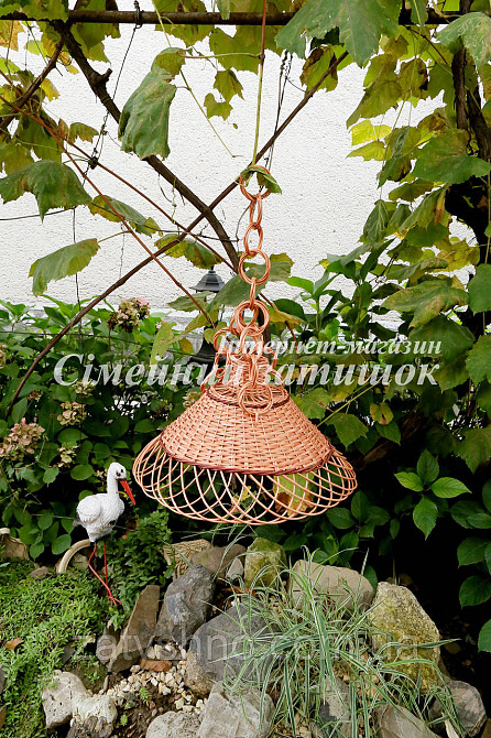 Люстра плетеная в колыбу или беседку Киев - изображение 3