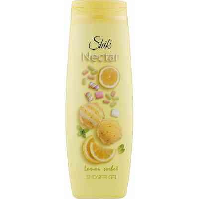 Гель для душа Shik Nectar Lemon Sorbet Лимонный сорбет 400 г (4823107602337) Винница