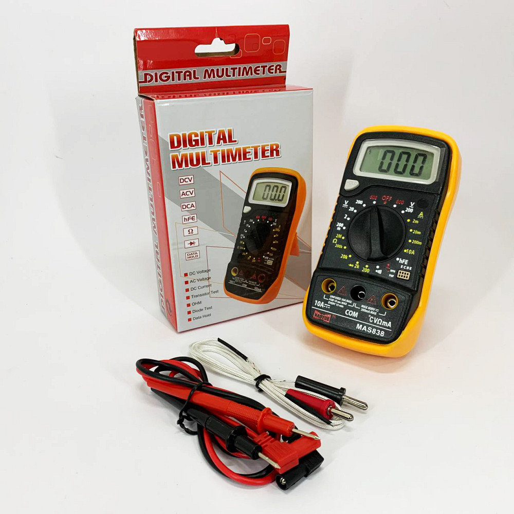Мультиметри для роботи, Кращий цифровий мультиметр, Мультиметр цифровий тестер амперметр EQ-57 Львів - фото 8