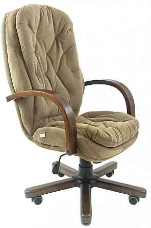 Офисное Кресло Руководителя Richman Venice Rosto 40 Wood М2 AnyFix Оливковый Днепр