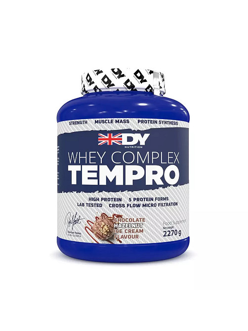 Протеин DORIAN YATES NUTRITION WHEY TEMPRO PROTEIN COMPLEX 2270 G (CHOCOLATE HAZELNUT) Луцк - изображение 3
