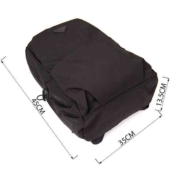 Рюкзак smart унісекс Vintage 20622 Чорний Київ