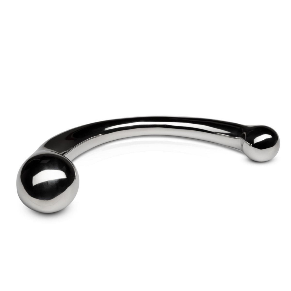 Металлический дилдо Sinner Gear Unbendable — The Curvey G-Spot Metal Dildo Sex Aura Киев - изображение 2