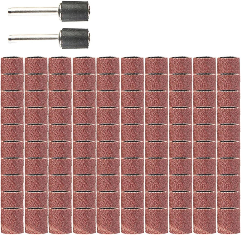 Набір шліфувальних циліндрів 100 шт з 2 тримачами Київ - фото 1