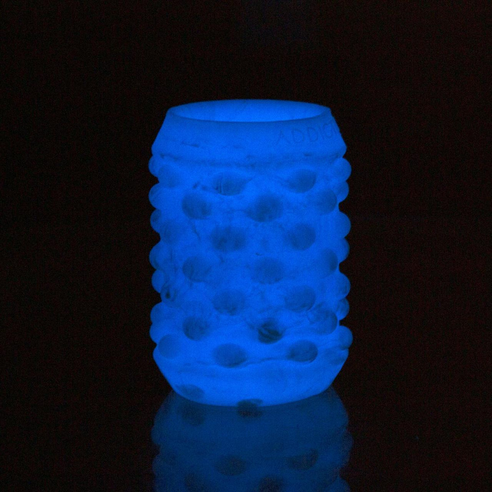 Мастурбатор ADDICTION Silicone Reversible Stroker – Glow in the Dark Sex Aura Киев - изображение 7