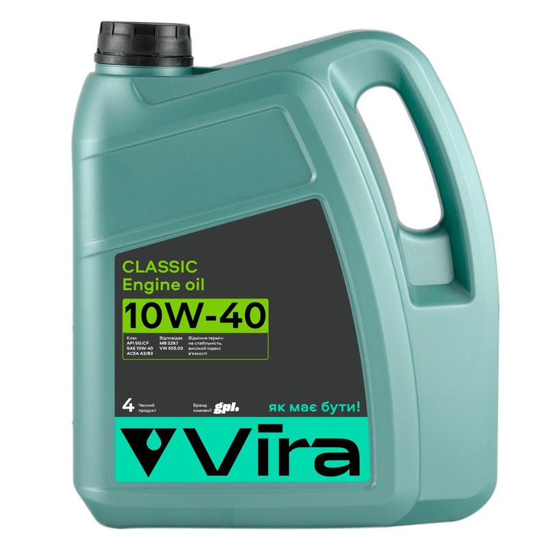 Моторне масло Vira Classic 10W-40 4л Львів - фото 1