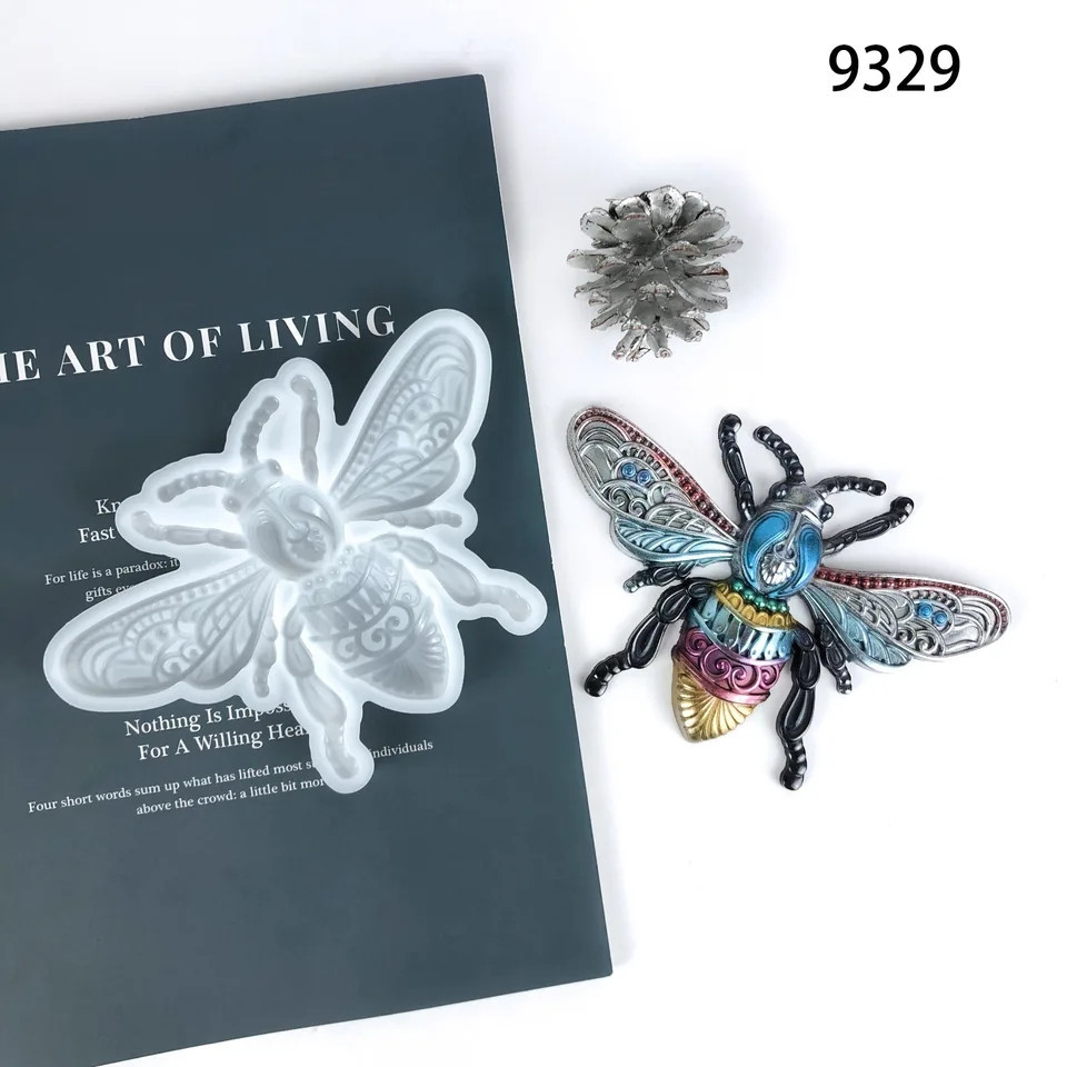 Молд силиконовый Пчела 162 на 109 мм белый Киев - изображение 5