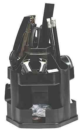 Настільний офісний набір "Norma" 7007-09N "Вертушка" чорн 18 предм, шт Київ