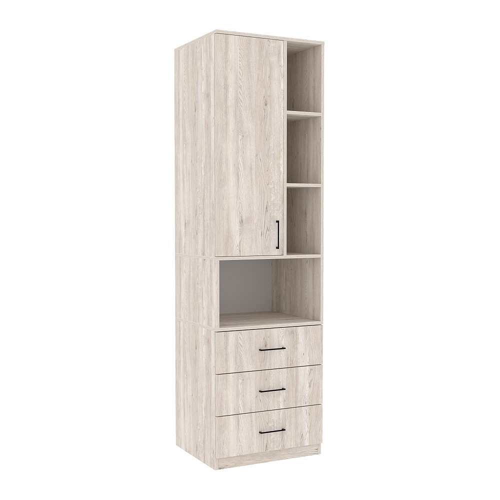 Шкаф для одежды Tetris Т-4, Самоа Димчастий, 600/520/2100 Львов - изображение 1