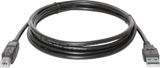 Кабель USB 2.0 AM-BM, 5.0 м, чорний, USB04-17 Defender Вінниця