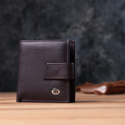 Кошелек ST Leather Коричневый (22855) Винница - изображение 3