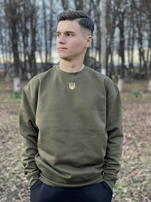 Світшот з тризубом | Гербом України Чернівці - фото 2