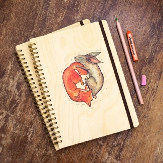 Деревянный блокнот Инь и ян Винница - изображение 2