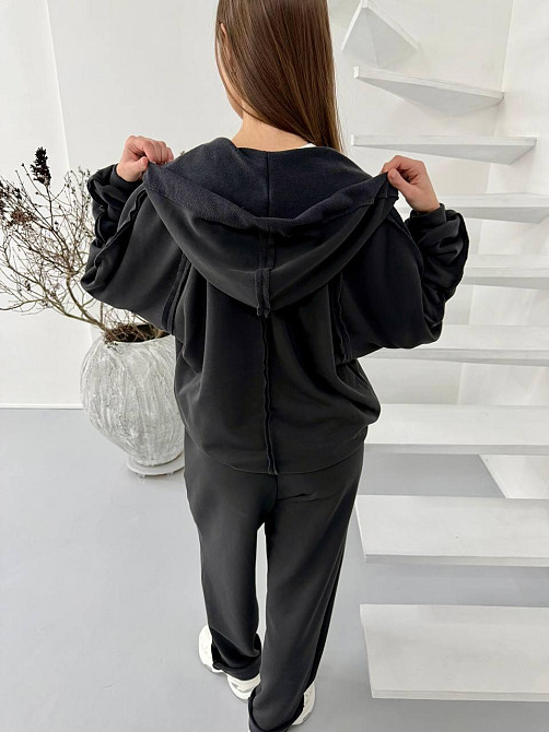 Жіночий стильний повсякденний костюм двійка, турцька петля бавовна Одеса - фото 6