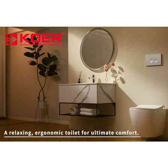 Унитаз подвесной эргономичный Koer TT-0101-T3 520x360x360mm система смыва TORNADO 3.0 (KR5615) Киев