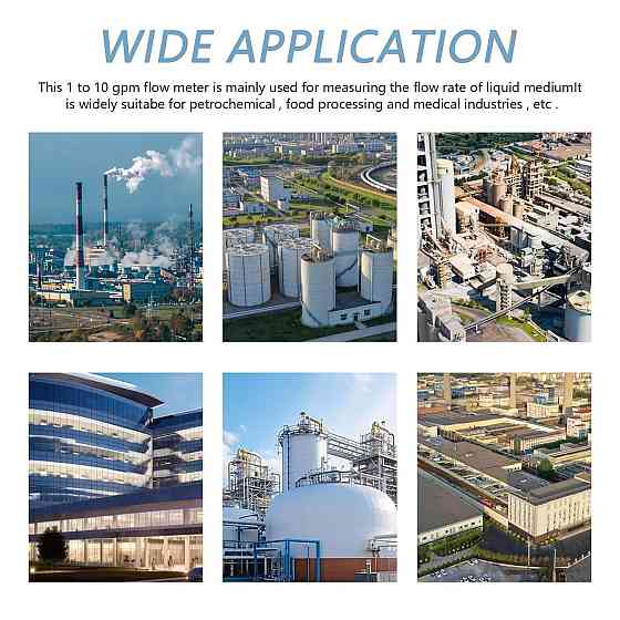 Счетчик расхода жидкости LZS-40(D) пластиковая прозрачная трубка 1-10 м³/ч высокая точность ≤4% ротаметр Киев