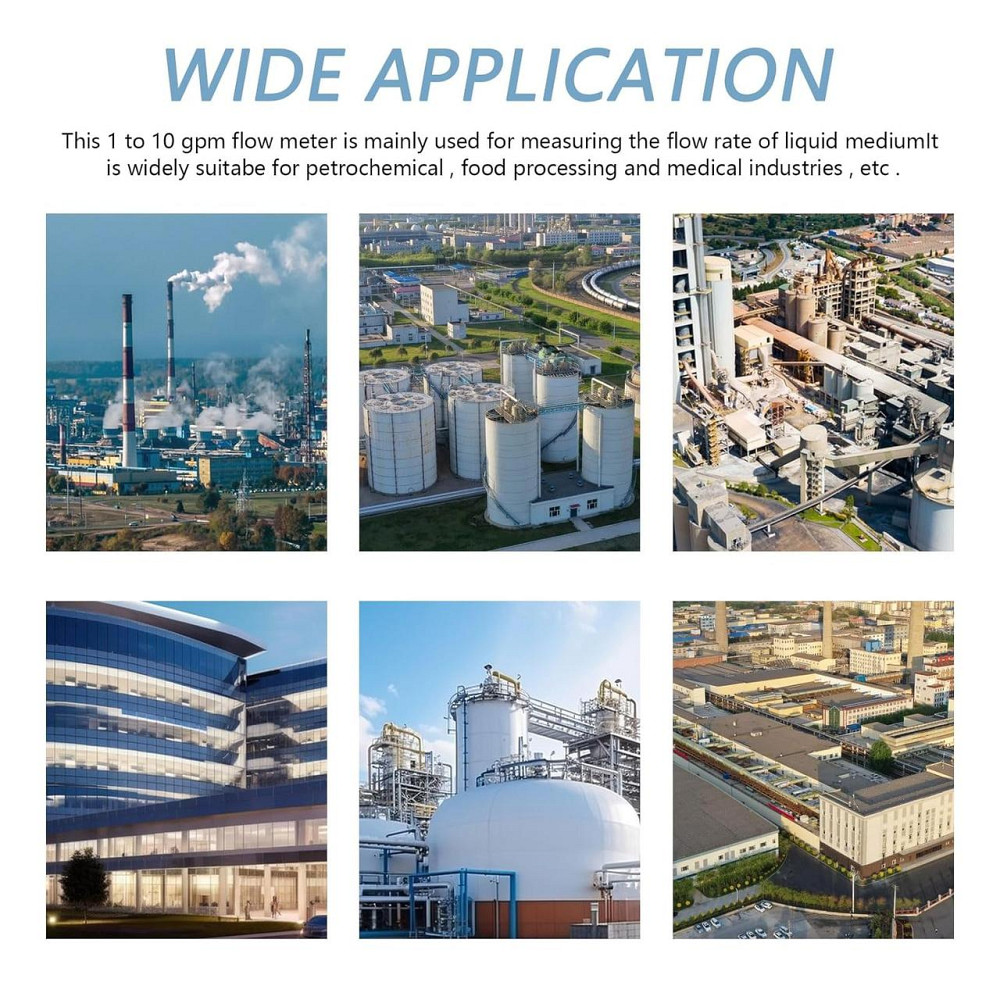 Счетчик расхода жидкости LZS-40(D) пластиковая прозрачная трубка 1-10 м³/ч высокая точность ≤4% ротаметр Киев - изображение 2