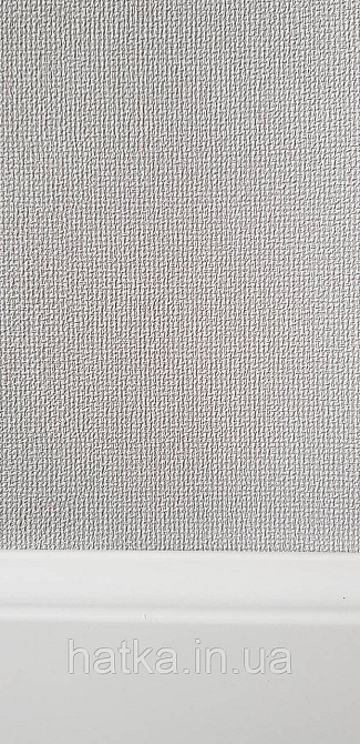 Шпалери вінілові на флізеліні гарячого тиснення DUKA Selective 1.06x10 однотонні під тканину дрібна сітка матові сірі 32851-8 Київ - фото 3