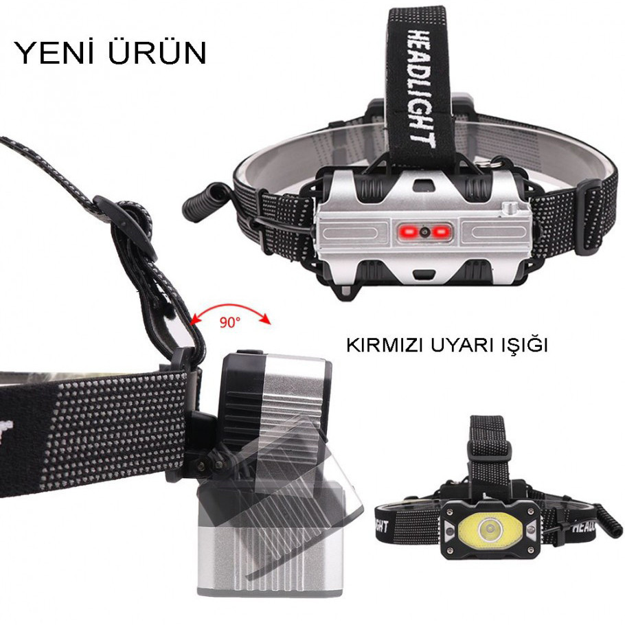 Аккумуляторный мощный налобный фонарь WATTON WT-248 с 4 режимами работы, 2 аккумуляторные батареи в комплекте Каменец-Подольский - изображение 2