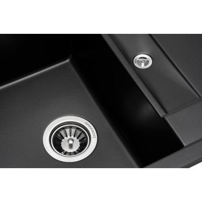 Мийка кухонна GRANADO VALENCIA black shine (gr0701) Вінниця - фото 4