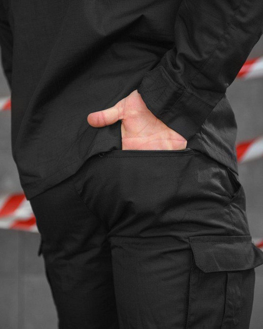 Тактичний костюм guard чорний НП5230 Одеса - фото 10