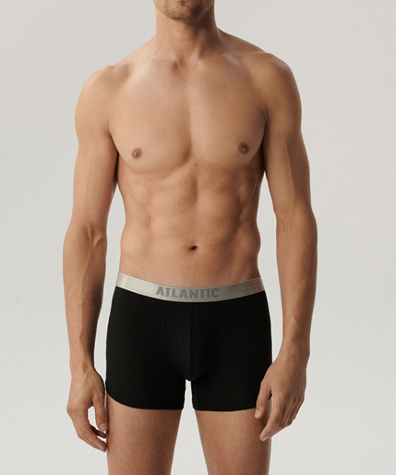 Чоловічі труси шорти з піма бавовни Atlantic BMH-012 Київ - фото 1