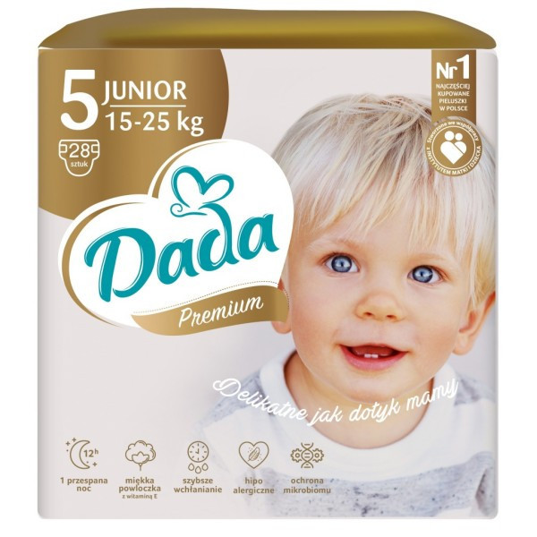 Dada. Підгузники Dada Extra Care 5 junior (15-25) 28 шт Львів - фото 1