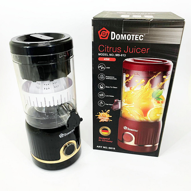 Соковыжималка для фреша Domotec, Электрическая соковыжималка для апельсинов профи TK-36 Одесса - изображение 5