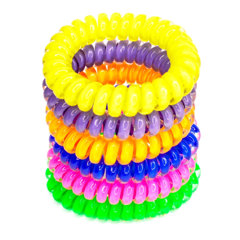 Резинки для волосся "Пружинка-2" 0308-1083-2, 10 штук Вінниця - фото 1